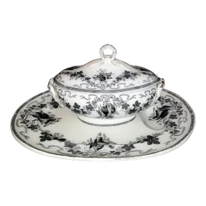 Antique Wedgwood Tureen and Serving Platter- 2 Pieces