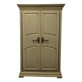 Bernhardt Furniture Coastal Contemporary Style 52" Media Armoire / Chiffonier For Sale