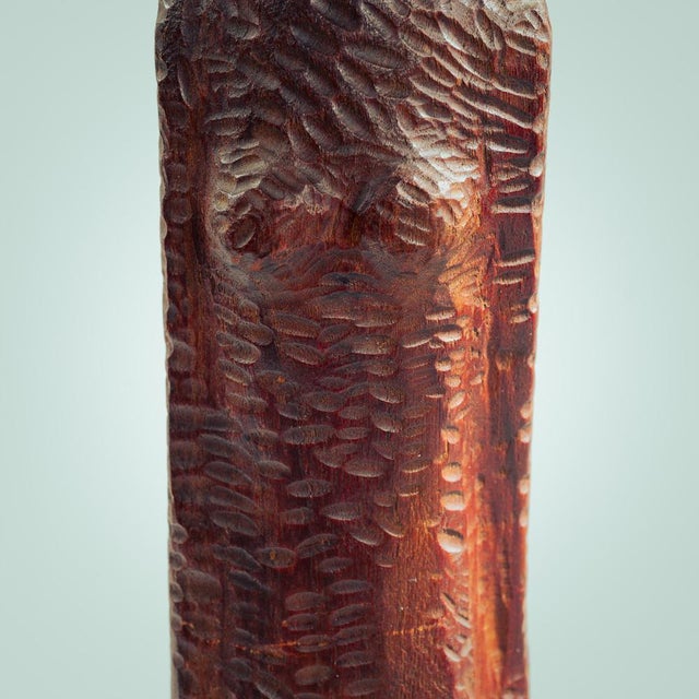Koos van Vlijmen, Nude Sculpture of Womans Figure, 1970s, Wood For Sale - Image 11 of 13