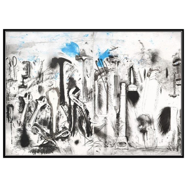 Realism The Sky in Madison, Jim Dine For Sale - Image 3 of 5