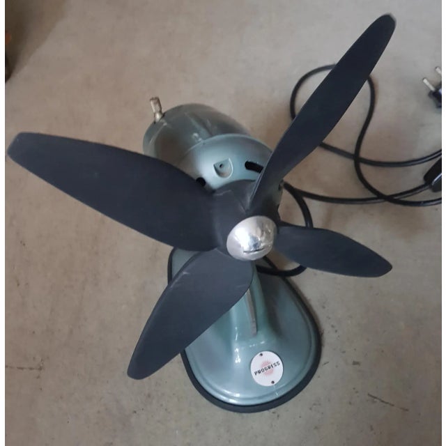 Vintage Metal Ventilator, 1960s For Sale - Image 9 of 10