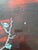 Asian Mid-Century Low Inlaid Table in Red and Black Lacquer For Sale - Image 4 of 11