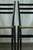 1950s Vintage Italian Papercord Black Dining Chairs with Woven Seat, 1950s, Set of 4 For Sale - Image 5 of 14