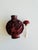 Chinese Vintage Carved Cinnabar Snuff Bottle With Qianlong Reign Mark For Sale - Image 3 of 6