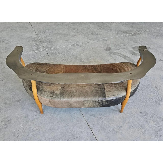 Sculptural Postmodern 3-Seater Sofa Fantasy Island attributed to Kurt Bayer, 1980s For Sale - Image 6 of 10