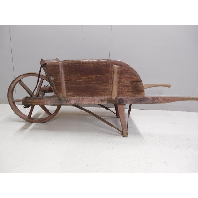 Antique Wooden Wheelbarrow Buch 2 Chairish
