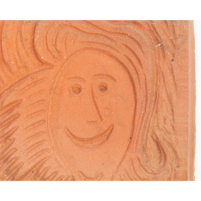 Contemporary Studio Pottery Tile by Mark Bulwinkle For Sale - Image 3 of 7