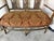 French Country Antique French Country Carved Back Arm Settee For Sale - Image 3 of 12