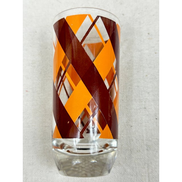 1960s Vintage Mid-Century Glasses For Sale - Image 5 of 9