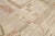 Modern Boho Chic Moroccan Style Handmade Abstract Beige Square Wool Rug For Sale - Image 9 of 10