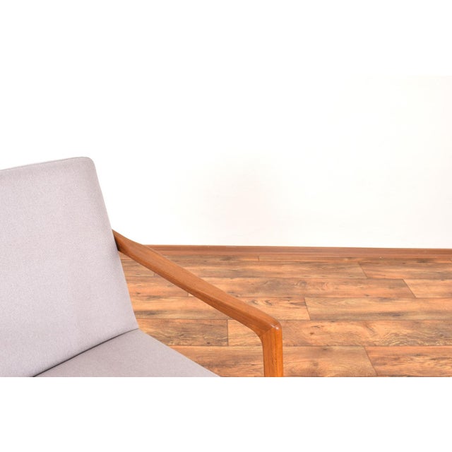 Mid-Century Modern Swedish Teak Armchair by Alf Svensson for Dux, 1960s For Sale - Image 9 of 11