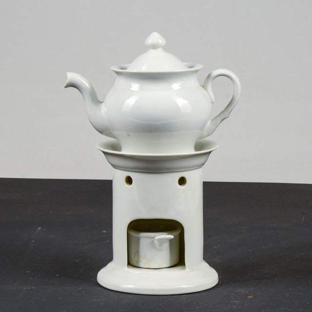 Teapot with Candleholder by R. Ginori, Set of 3 For Sale - Image 9 of 10