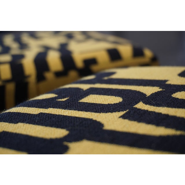 Weiman 1970s Pair of Mid Century Stools by Weiman For Sale - Image 4 of 8