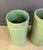Galloway 1920s Pair of Galloway Terra Cotta Co. Art Deco Aqua Glazed Floor Vases, Philadelphia For Sale - Image 4 of 13