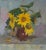 1990s Aleksandr Rodin, Sunflowers, 1994, Oil on Canvas For Sale - Image 5 of 5