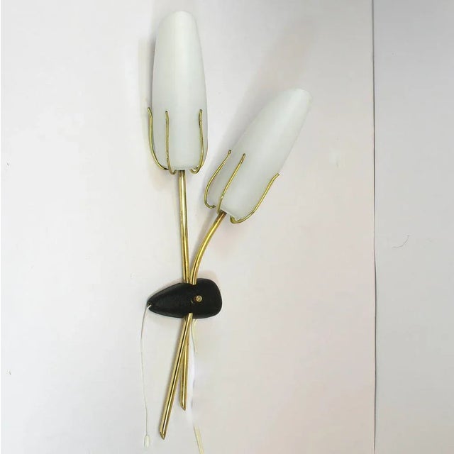 French Sconce, 1950s For Sale - Image 6 of 7