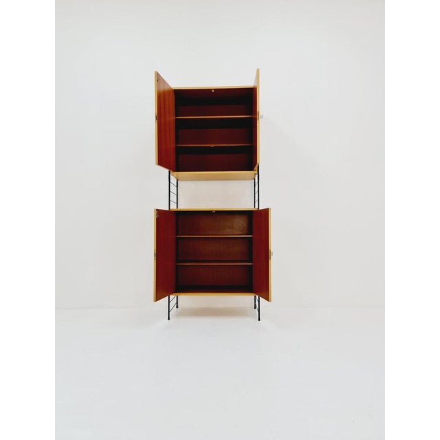 Free Standing String Shelf-System by WHB Germany, 1950s For Sale - Image 5 of 11