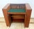 Rare Art Deco Desk with Hide away Top sliding Door and Double door bottom cabinet with book shelf 34" Tall X 20" Deep X...