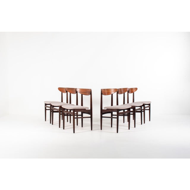 Vintage Danish Rosewood Dining Chairs, 1960s, Set of 6 For Sale - Image 13 of 13