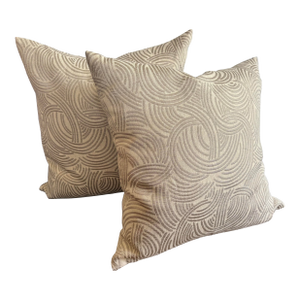 Contemporary Down Pillow Pair