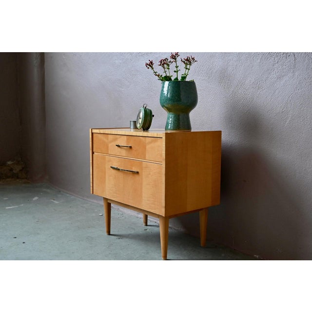 Vintage Scandinavian Bedside Table, 1970s For Sale - Image 3 of 12