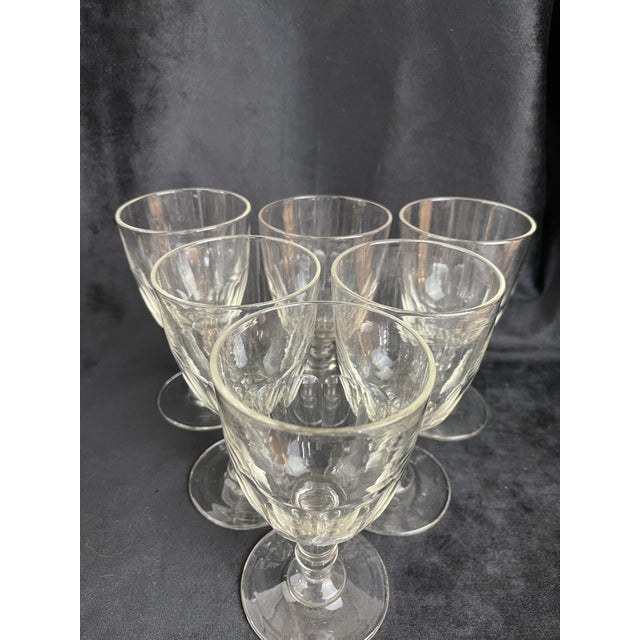 Baccarat Médicis Glasses, Late 19th Century, Set of 6 For Sale - Image 12 of 17
