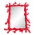 Red Coral Branch Tabletop Standing Picture Frame For Sale