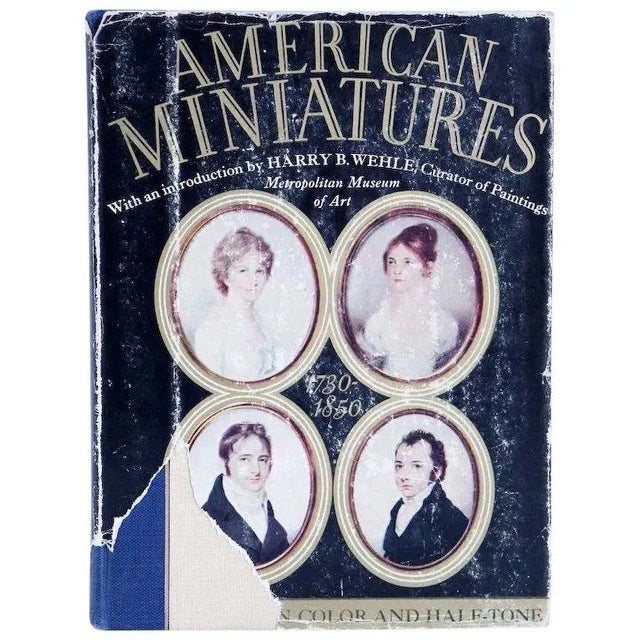 Paper Vintage American Miniatures, 1730-1850 by Harry B. Wehle Book For Sale - Image 7 of 7