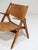 Wood CH28 Lounge Chair in Oak and Cognac Leather by Hans J. Wegner, Denmark, 1950s For Sale - Image 7 of 17