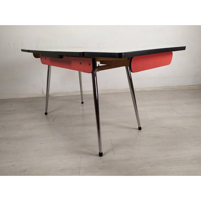 Vintage Formica Extentable Table, 1960s For Sale - Image 14 of 18