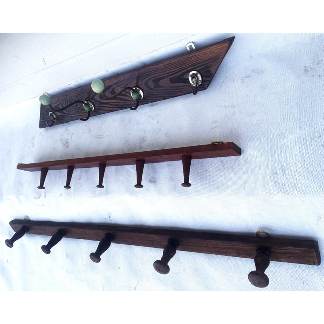 Antique Wooden Hangers, 1890s, Set of 3 For Sale - Image 6 of 11