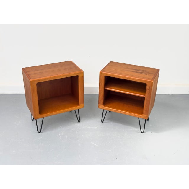 A set of two beautiful, high-quality bedside tables from the renowned danish manufacturer cfc silkeborg. The high...