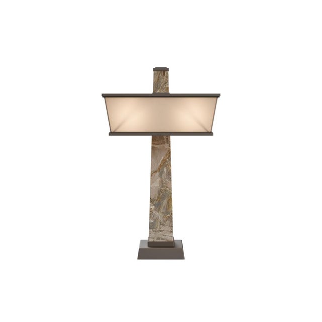 Liberty Table Lamp by Porus Studio For Sale - Image 11 of 11