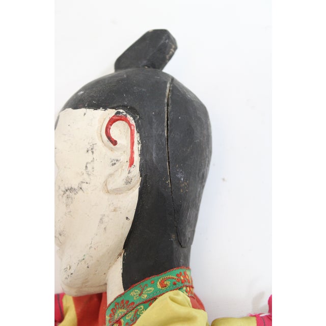 Theater Glove & Rod Drama Puppet B For Sale - Image 6 of 13