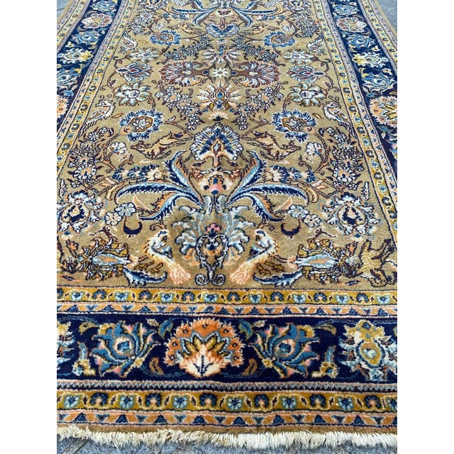 Mid-Century Kashan Rug, 1950s For Sale - Image 15 of 18