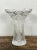 Vintage Palm Tree Crystal Vase For Sale - Image 10 of 12
