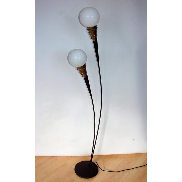 Metal Mid-Century Floor Lamp, 1960s For Sale - Image 7 of 7