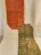 Contemporary Orange Green Color Block Wool Moroccan Rug For Sale - Image 18 of 18