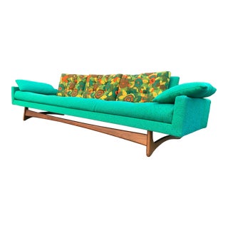 1960s Adrian Pearsall Craft Associates Sofa 2408-S with Original Upholstery For Sale