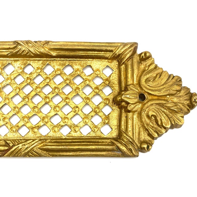 Napoleon III Ormolu Architectural, Door or Furniture Mount For Sale - Image 13 of 18