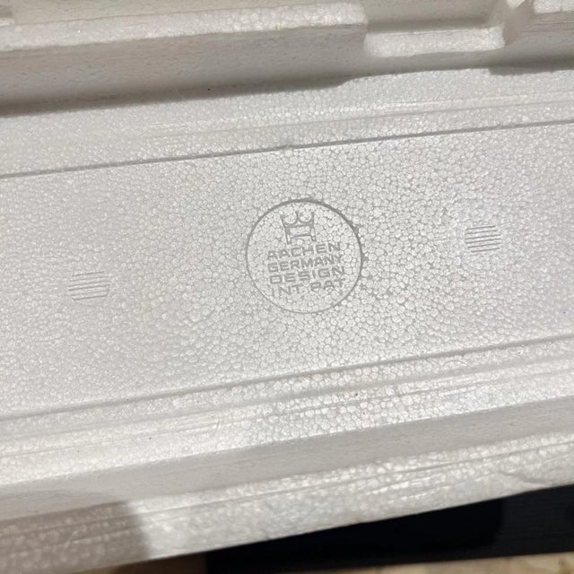 1980s Chevron Desk Accessory Set Aachen Germany Design For Sale - Image 10 of 12