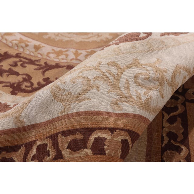 Vintage Chinese Aubusson Rug, 09'00 X 12'01 For Sale In Dallas - Image 6 of 10