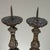 Pair of 18th Century Italian Baroque Silver Gilded Candlesticks For Sale - Image 13 of 18
