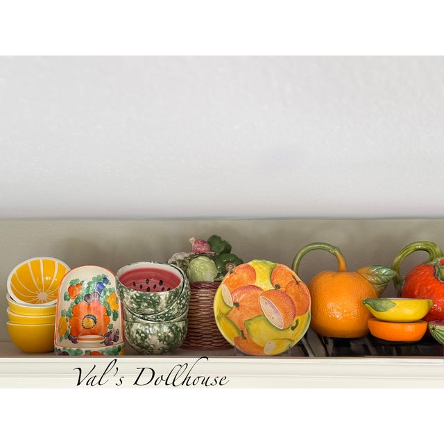 LastCHANCE!Mid-Century Holt Howard Style Trompe L’Oleil Basket of Vegetables For Sale - Image 17 of 17