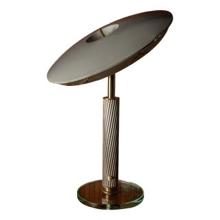 Table Lamp with Kintsugi by Pietro Chiesa for Fontana Arte, 1950s For Sale