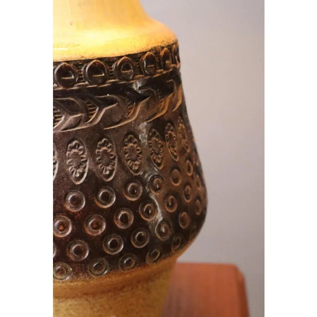 Ceramic Ceramics Table Lamp Aus from Søholm / Stentöj Bornholm, 1960s For Sale - Image 7 of 13