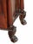 Antique Late Federal Classical Period Mahogany Bedside Cabinet on Lion Paw Feet For Sale In Boston - Image 6 of 12
