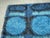 Large Danish Abstract Blue Wool Rya Rug in Ege Style, 1960s For Sale - Image 4 of 9