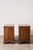 Brown Rare Matched Pair 19th Century Oyster Cut Beside Chests For Sale - Image 8 of 11