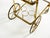 Neoclassical Brass Bar Cart with Glass Trays from Maison Jansen, 1960s For Sale - Image 17 of 18